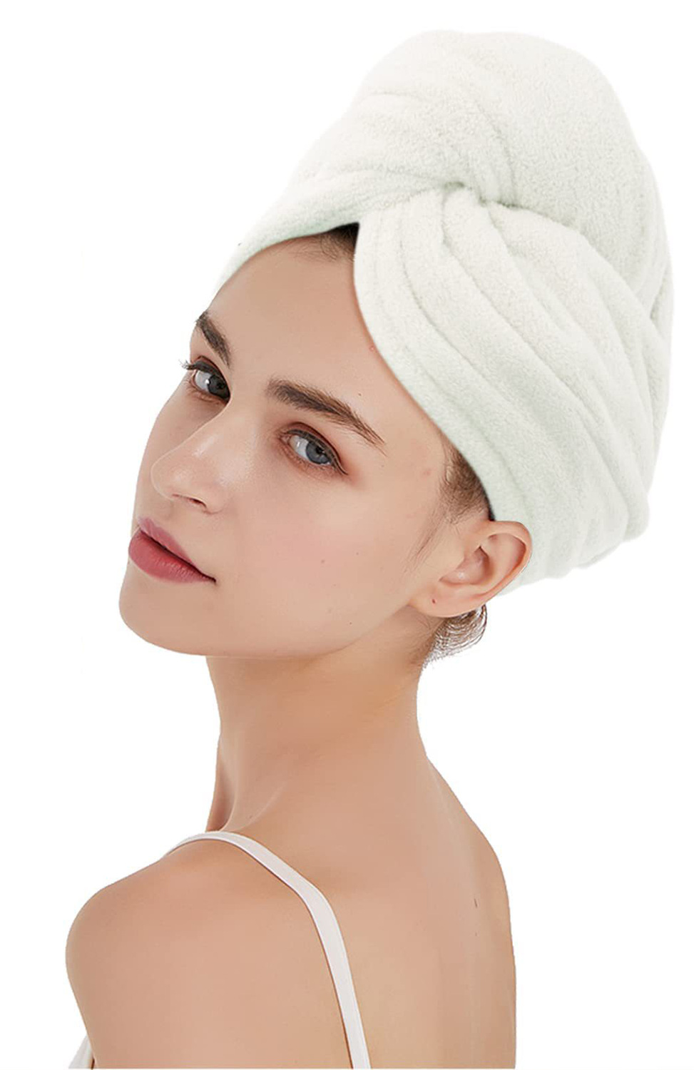 Fashion Hair Drying Towel Shower Cap